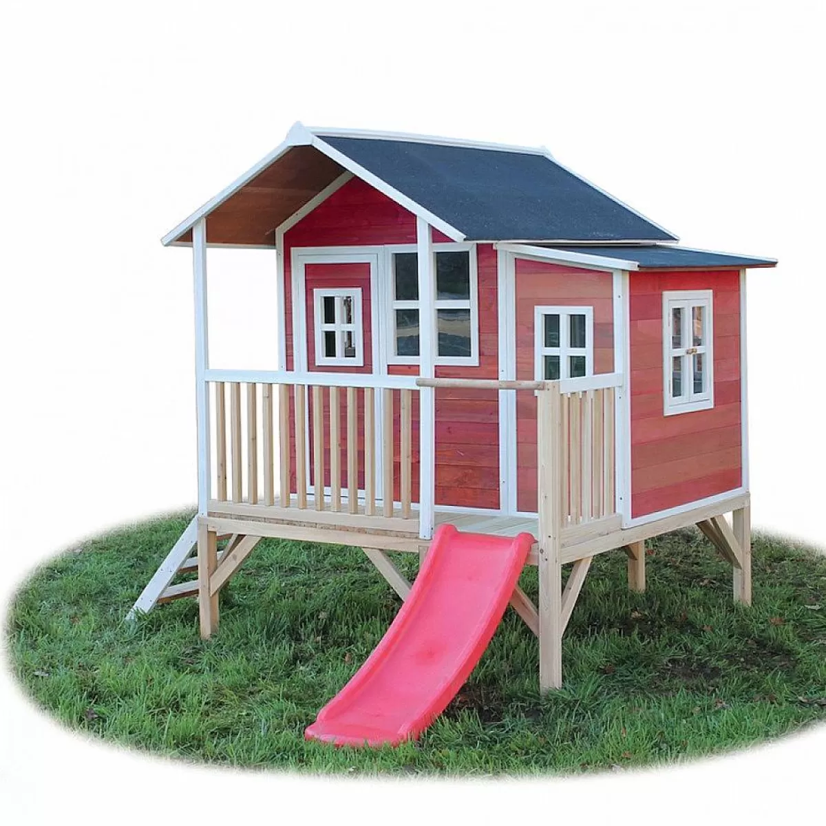 Exit Cabane Bois Loft 350 Rouge^ Cabanes Et Mobilier