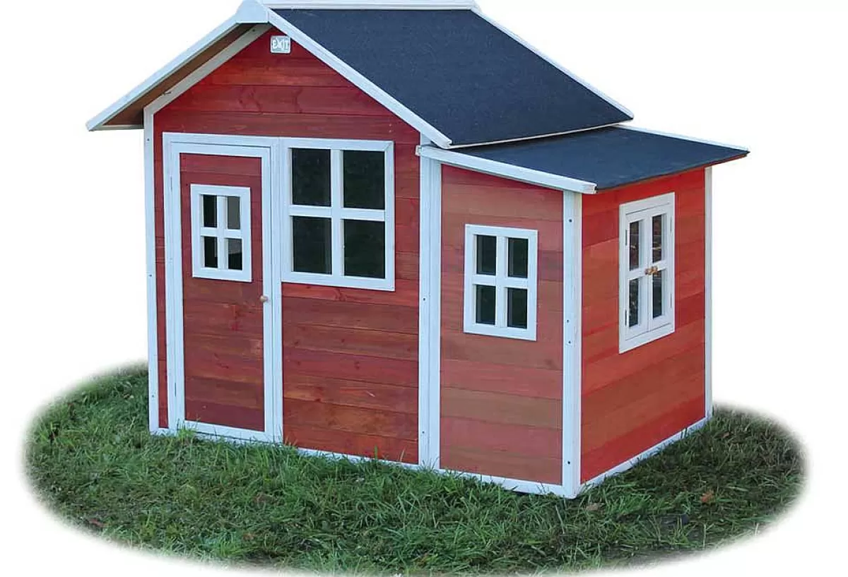 Exit Cabane Enfant Rouge Loft 150^ Cabanes Et Mobilier