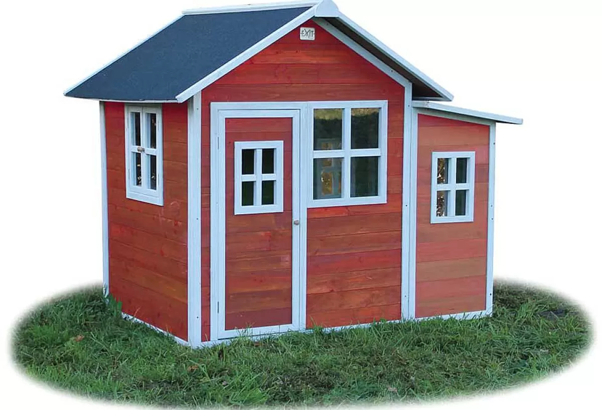 Exit Cabane Enfant Rouge Loft 150^ Cabanes Et Mobilier