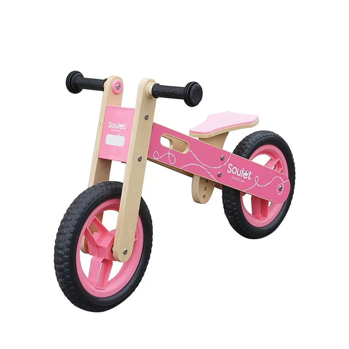 SOULET Draisienne En Bois Pour Enfants - Rose Outlet