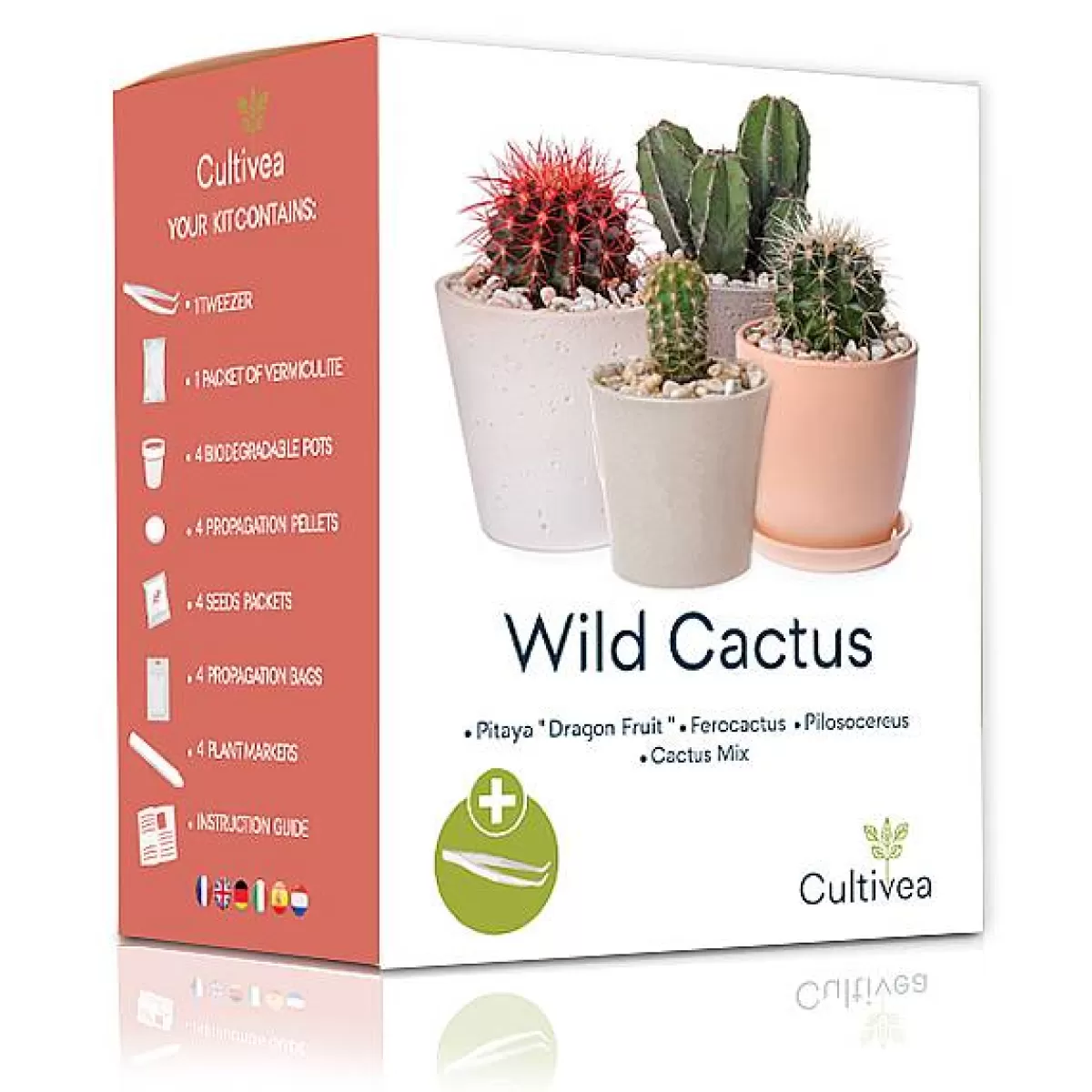 Cultivea Graines Cactus - Kit Pr T Pousser^ Plantes D'extérieur