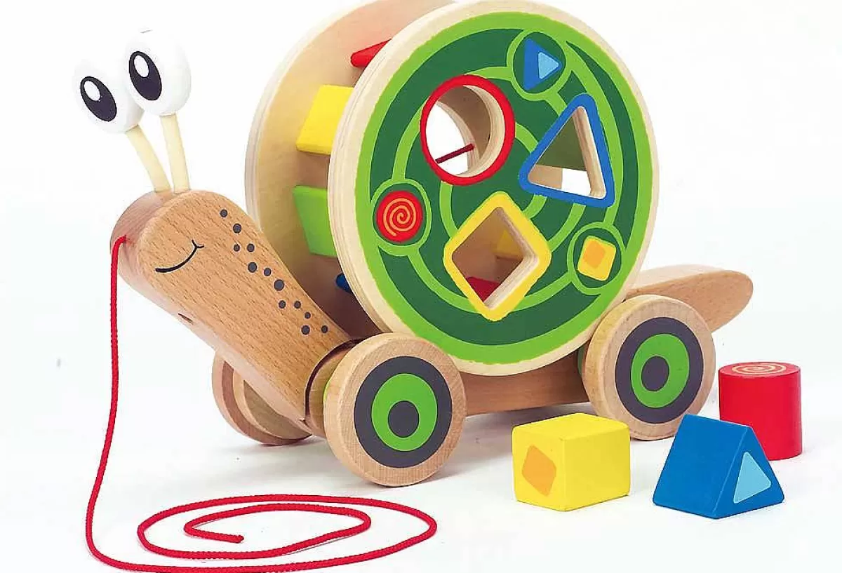 HAPE Jouet Escargot Tirer Online