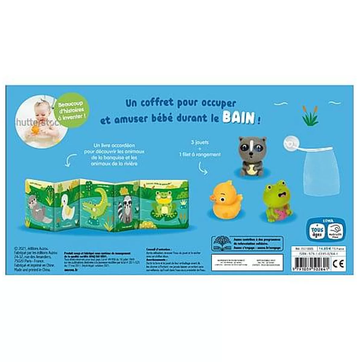 Éditions Auzou Mon Coffret De Bain New