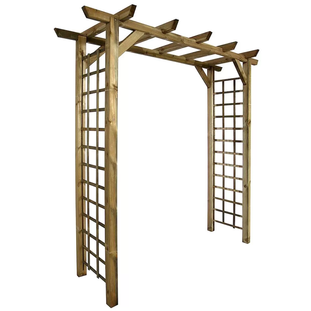 Cémonjardin Pergola Droite + Kit Ancrage^ Parasols Et Tonnelles