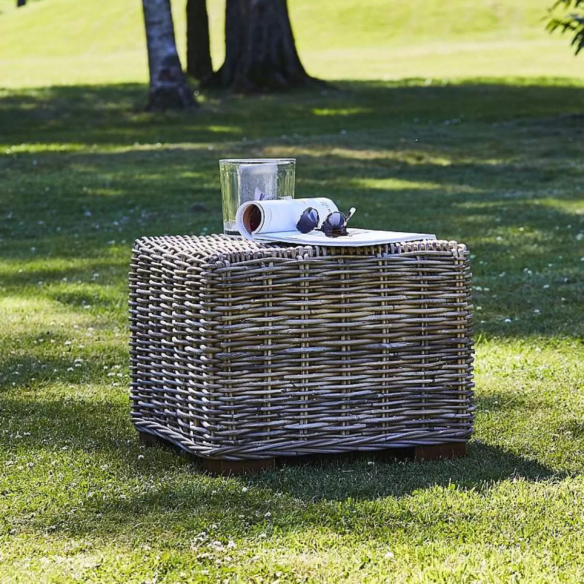 BOIS DESSUS BOIS DESSOUS Table Basse Carr E En Kubu Naturel^ Table De Jardin